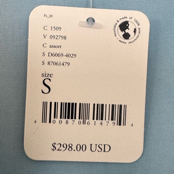 NWT Rays for Days Free People Wisteria Watercolor Midi Dress Blue Size S Small - Picture 6 of 15